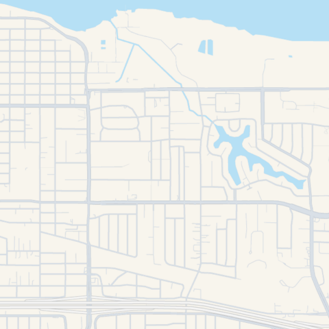 Map of Antioch, CA