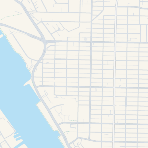 Map of Vallejo, CA